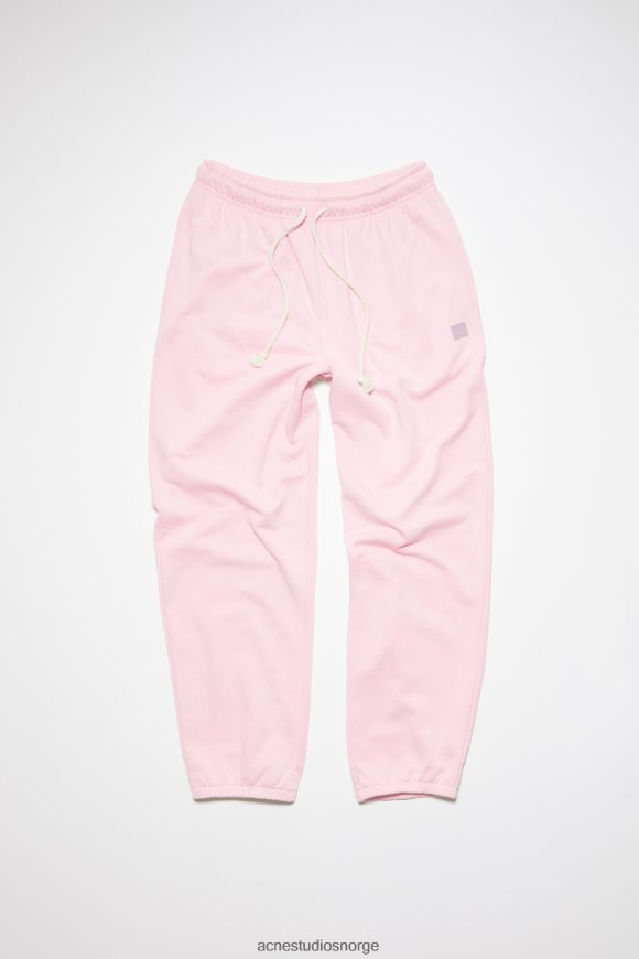 Acne Studios Unisex joggebukser i bomull N2PP4F1054 klær lyserosa