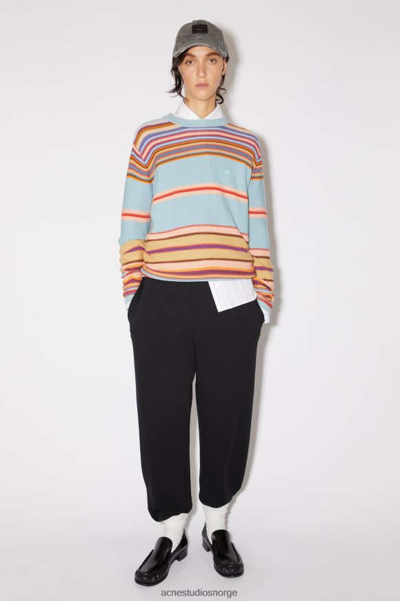 Acne Studios Unisex joggebukser i bomull N2PP4F318 klær svart