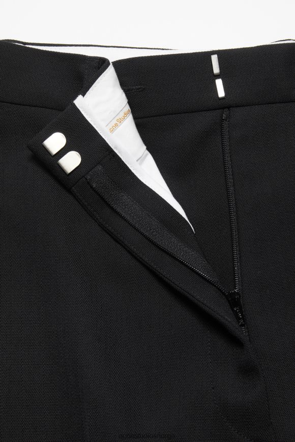 Acne Studios avslappede, skreddersydde bukser N2PP4F128 klær svart