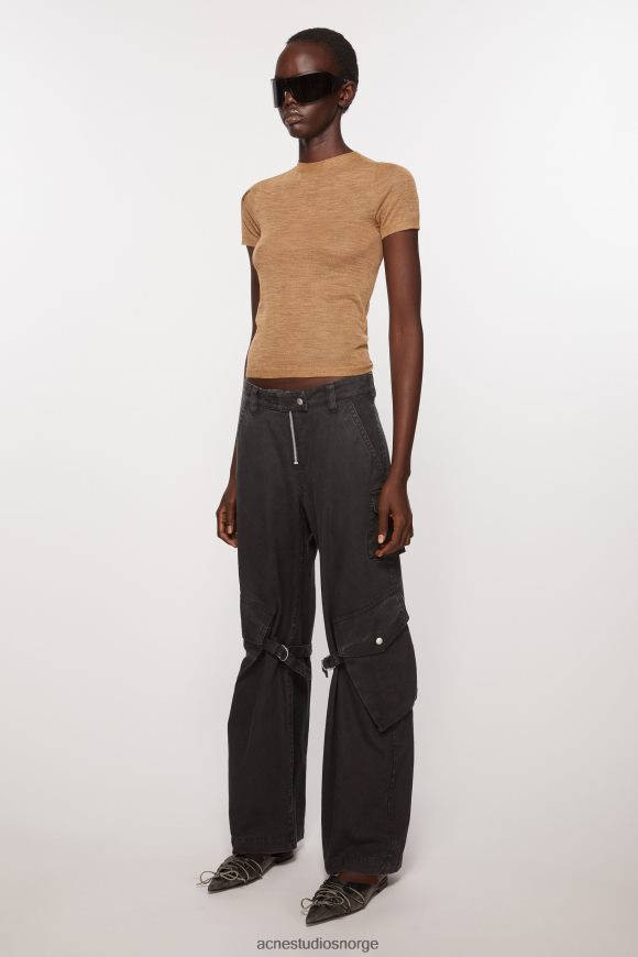 Acne Studios cargo bukser N2PP4F305 klær koksgrå
