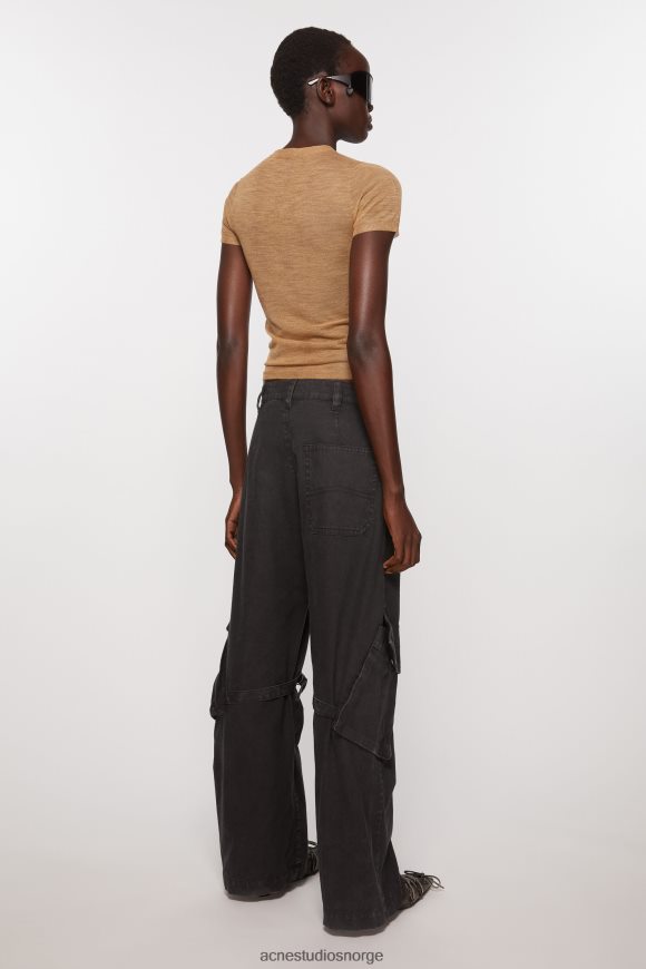 Acne Studios cargo bukser N2PP4F305 klær koksgrå