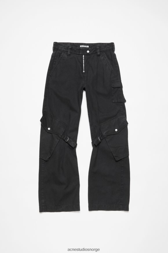 Acne Studios cargo bukser N2PP4F305 klær koksgrå
