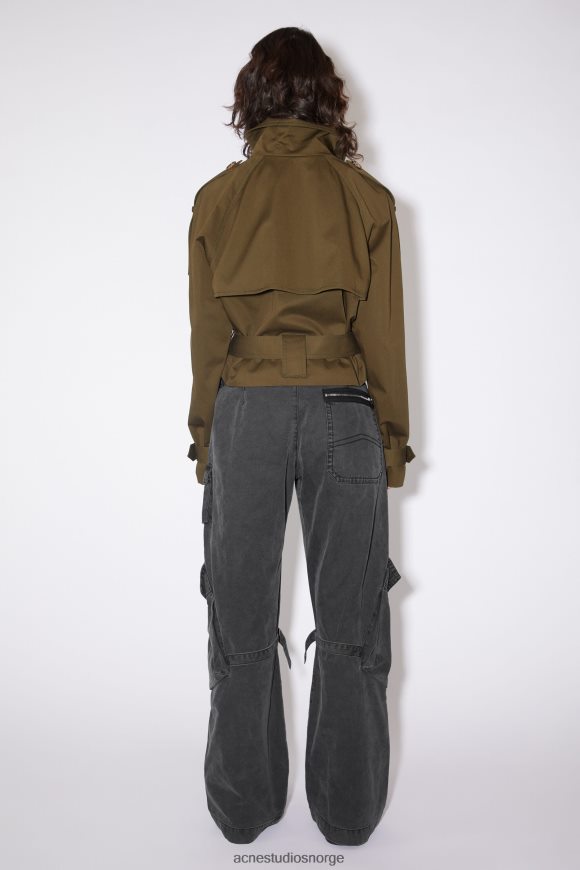 Acne Studios cargo bukser N2PP4F323 klær vasket svart