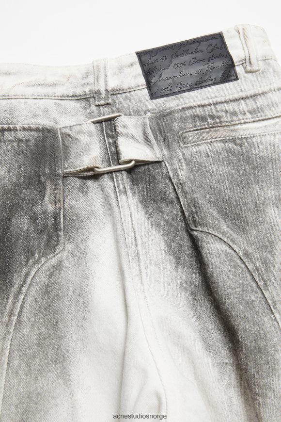 Acne Studios cargo jeans N2PP4F289 klær hvit svart