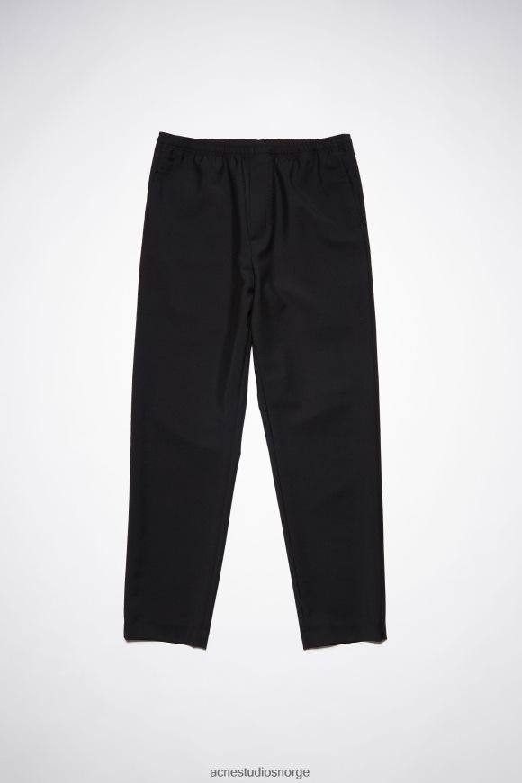 Acne Studios dressbukser med løs passform N2PP4F1189 klær svart