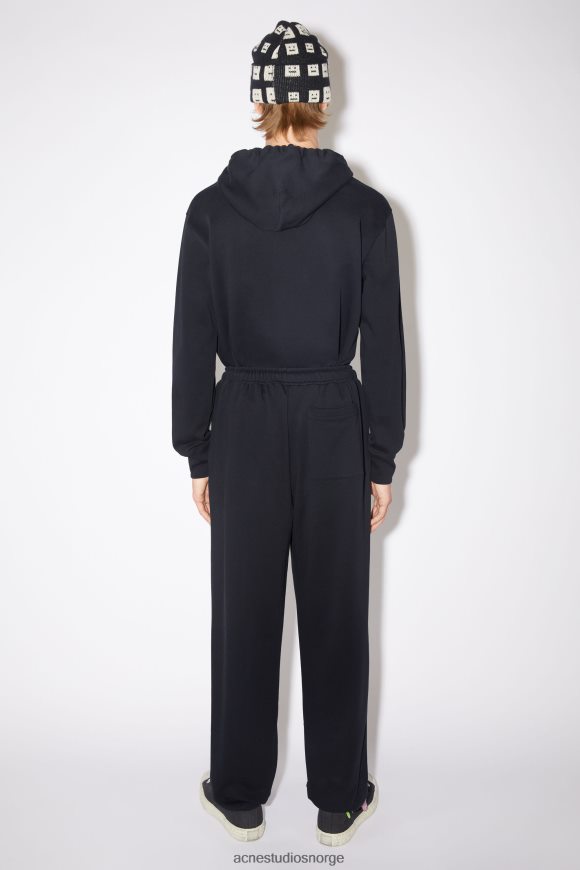 Acne Studios fleece joggebukse unisex N2PP4F1183 klær svart