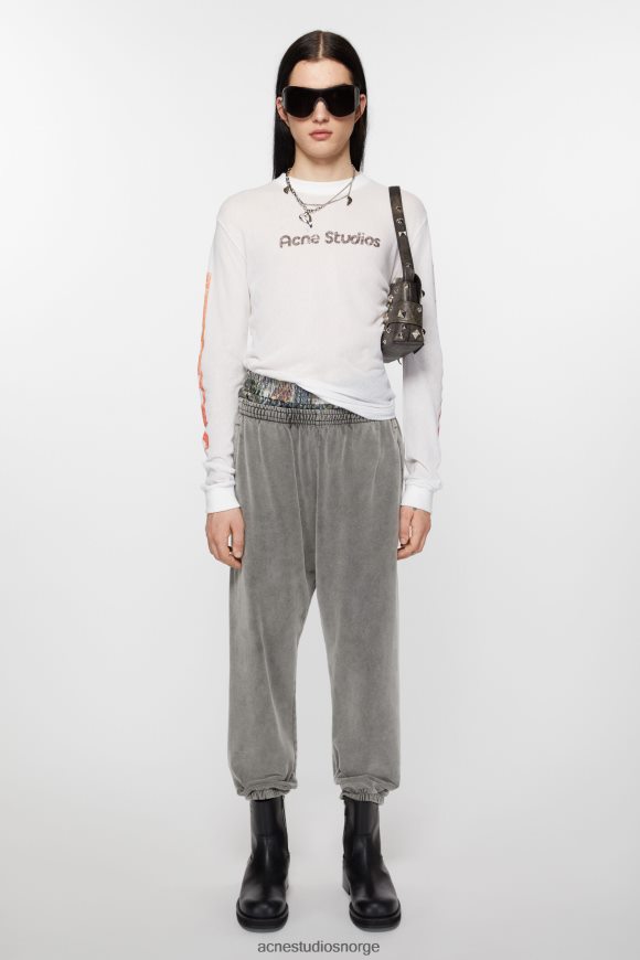 Acne Studios joggebukser i bomull N2PP4F1046 klær bleknet svart