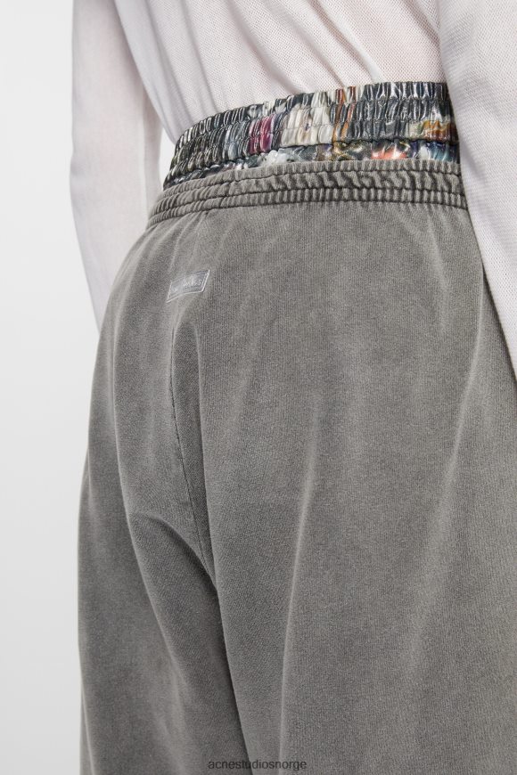Acne Studios joggebukser i bomull N2PP4F1046 klær bleknet svart