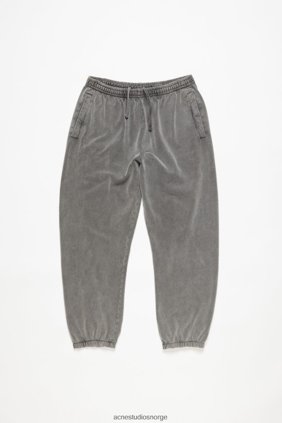 Acne Studios joggebukser i bomull N2PP4F301 klær bleknet svart