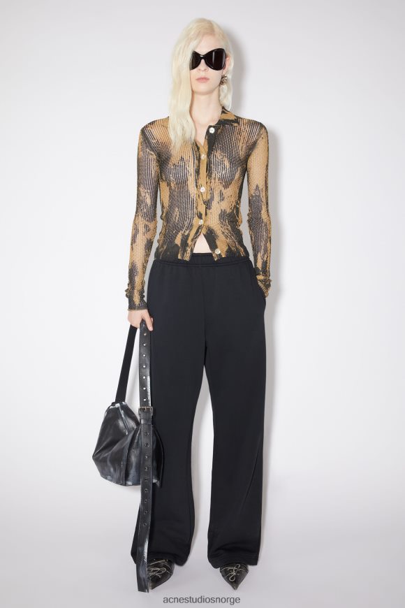 Acne Studios joggebukser i bomull N2PP4F332 klær svart