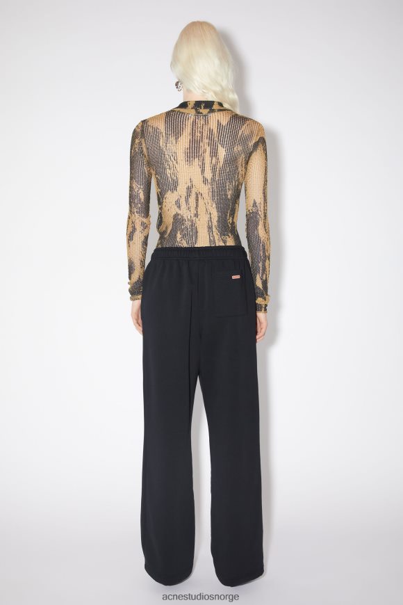 Acne Studios joggebukser i bomull N2PP4F332 klær svart