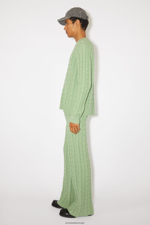 Acne Studios kabelullbukse unisex N2PP4F1055 klær salvie grønn