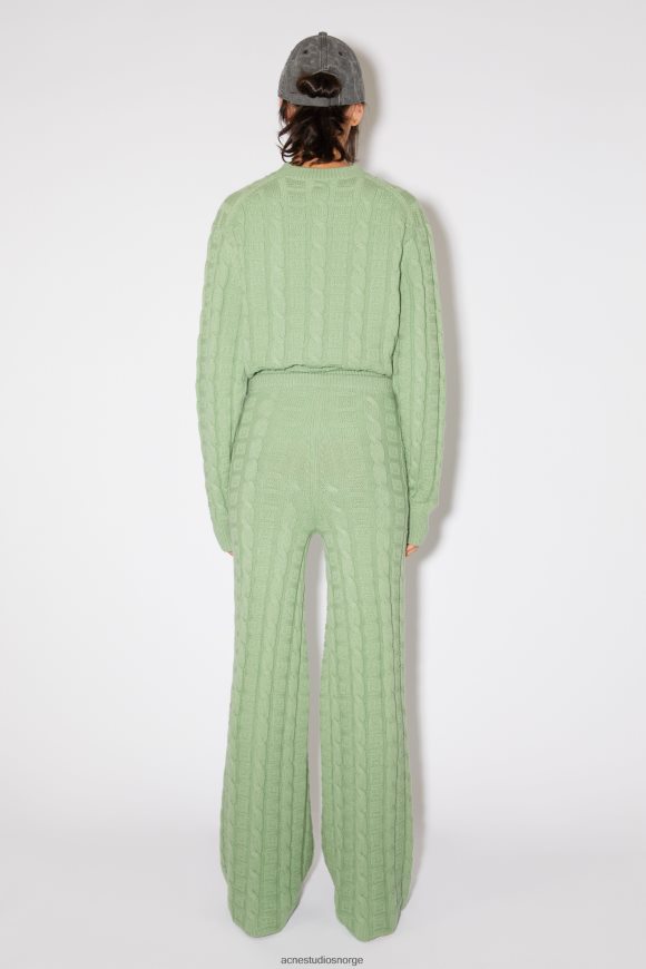 Acne Studios kabelullbukse unisex N2PP4F316 klær salvie grønn