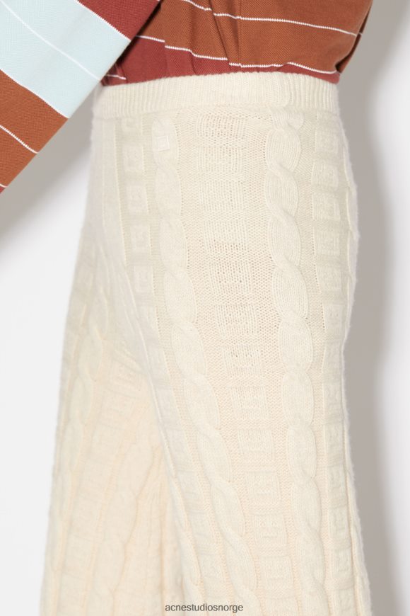 Acne Studios kabelullbukse unisex N2PP4F319 klær havregryn melange