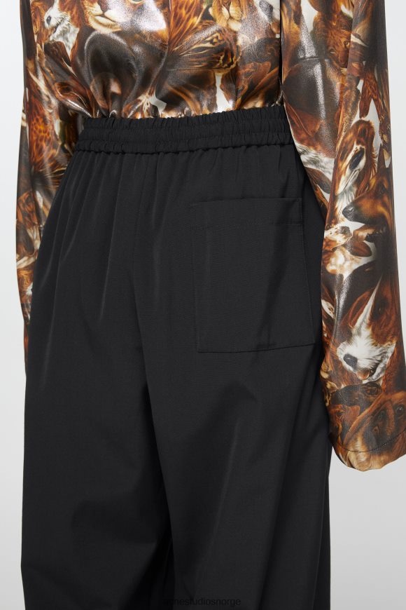 Acne Studios skreddersydde bukser N2PP4F1040 klær svart