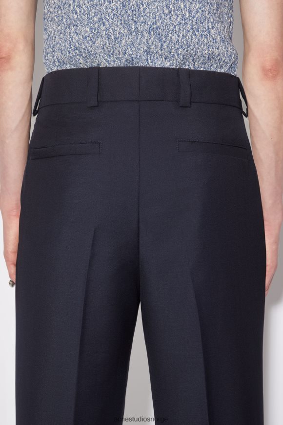 Acne Studios skreddersydde bukser N2PP4F1194 klær marinen
