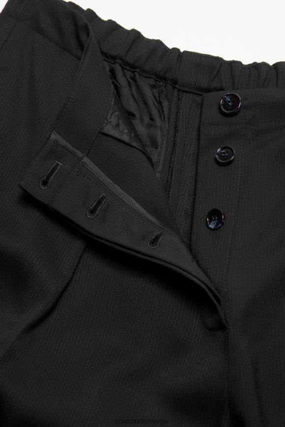 Acne Studios skreddersydde bukser N2PP4F287 klær svart
