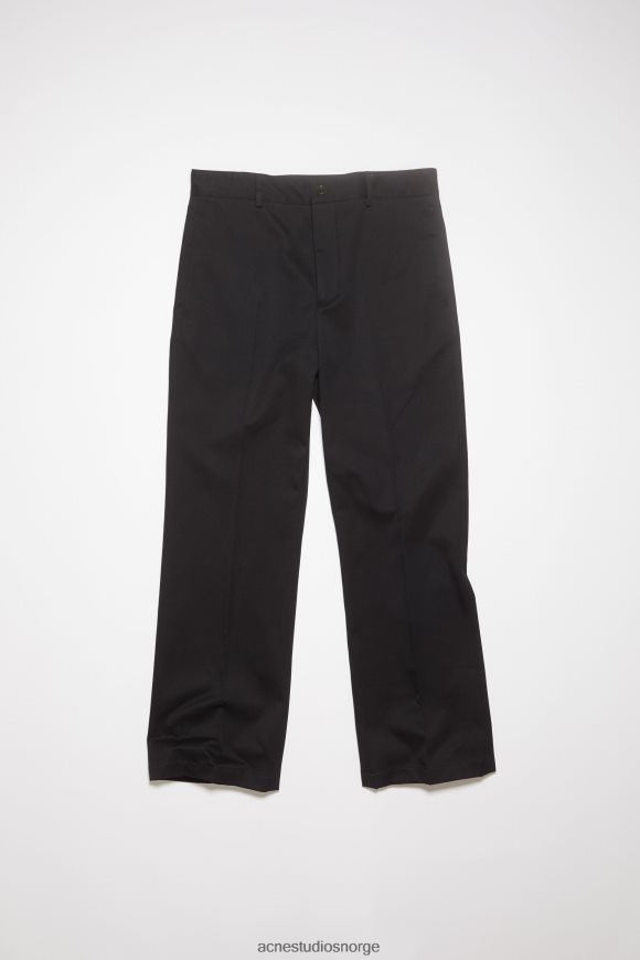 Acne Studios twill bukser N2PP4F1061 klær svart