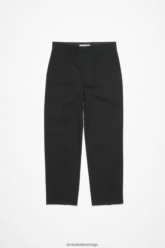 Acne Studios twill bukser i bomullsblanding N2PP4F1033 klær svart