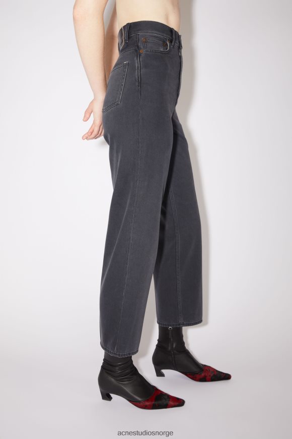 Acne Studios jeans med avslappet passform -1993 N2PP4F236 klær mørk grå