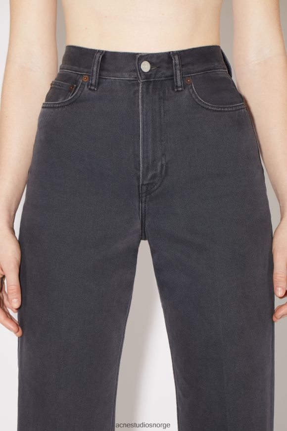 Acne Studios jeans med avslappet passform -1993 N2PP4F236 klær mørk grå