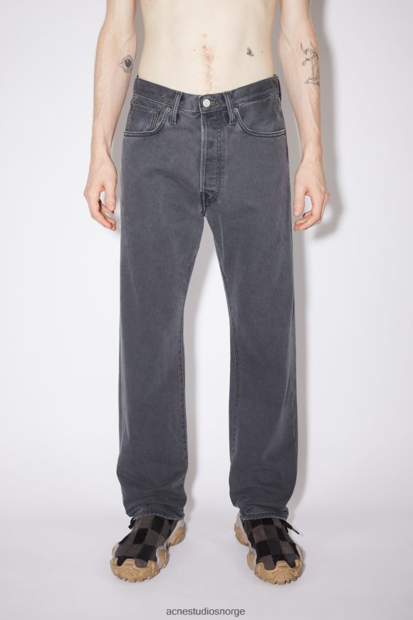 Acne Studios jeans med avslappet passform - 2003 N2PP4F1155 klær mørk grå