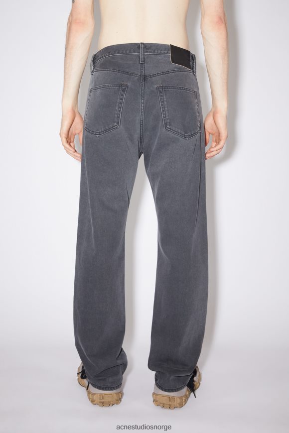 Acne Studios jeans med avslappet passform - 2003 N2PP4F1155 klær mørk grå