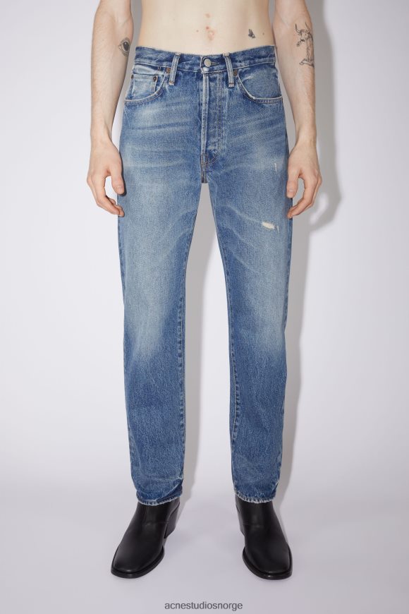 Acne Studios jeans med avslappet passform - 2003 N2PP4F1157 klær mellomblå