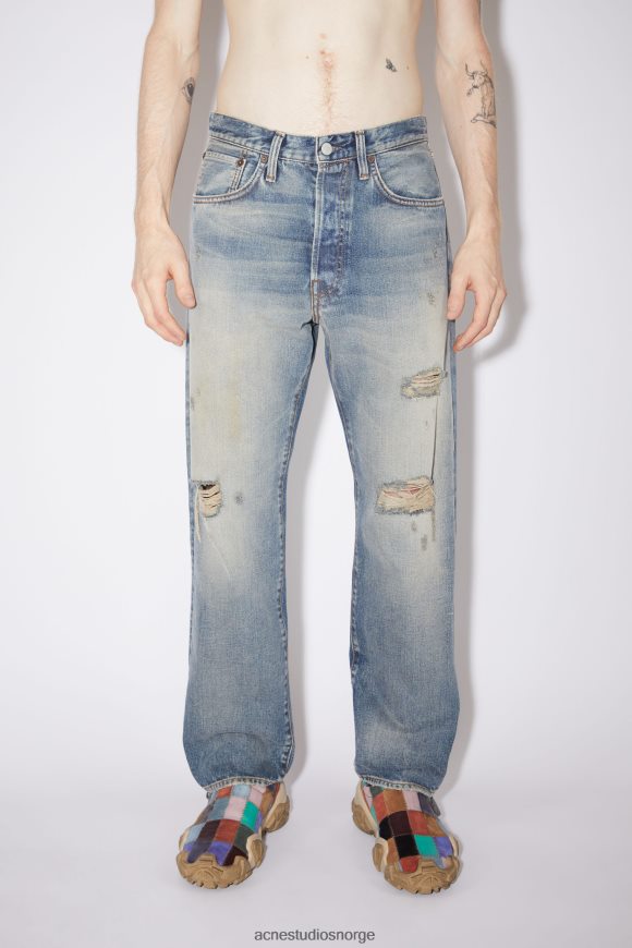 Acne Studios jeans med avslappet passform - 2003 N2PP4F1170 klær mellomblå