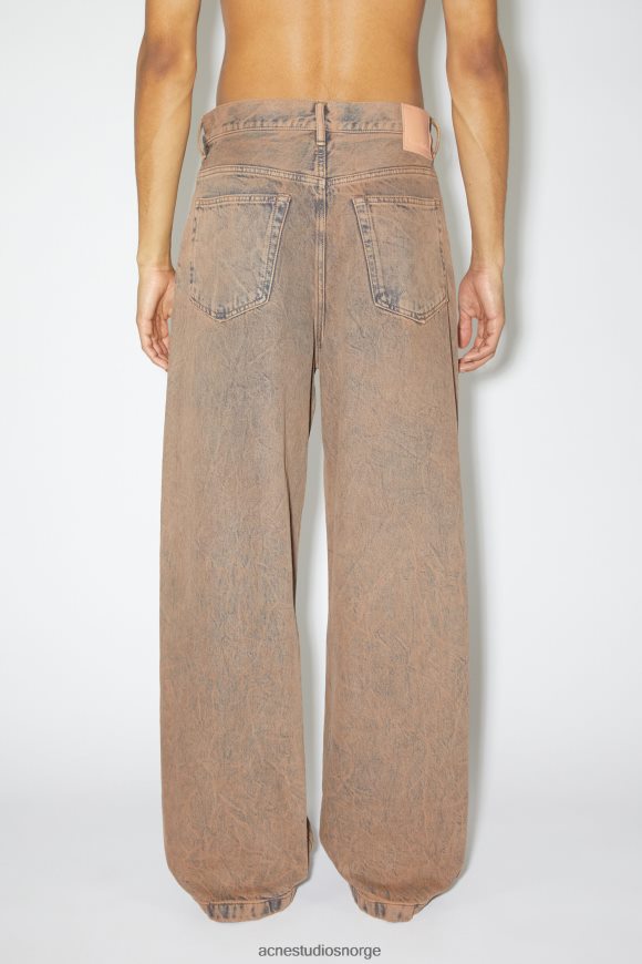 Acne Studios jeans med løs passform - 1989 N2PP4F1150 klær syrin/blå