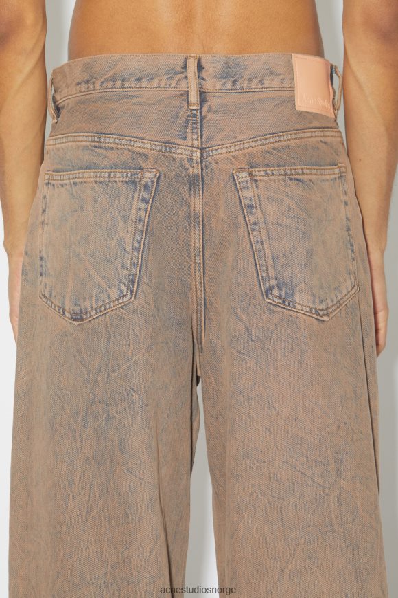 Acne Studios jeans med løs passform - 1989 N2PP4F1150 klær syrin/blå