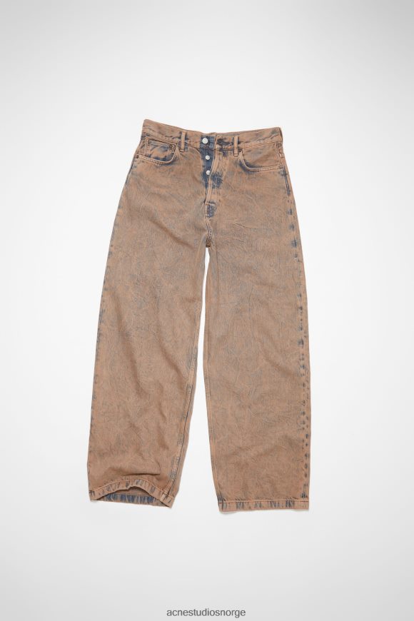 Acne Studios jeans med løs passform - 1989 N2PP4F1150 klær syrin/blå