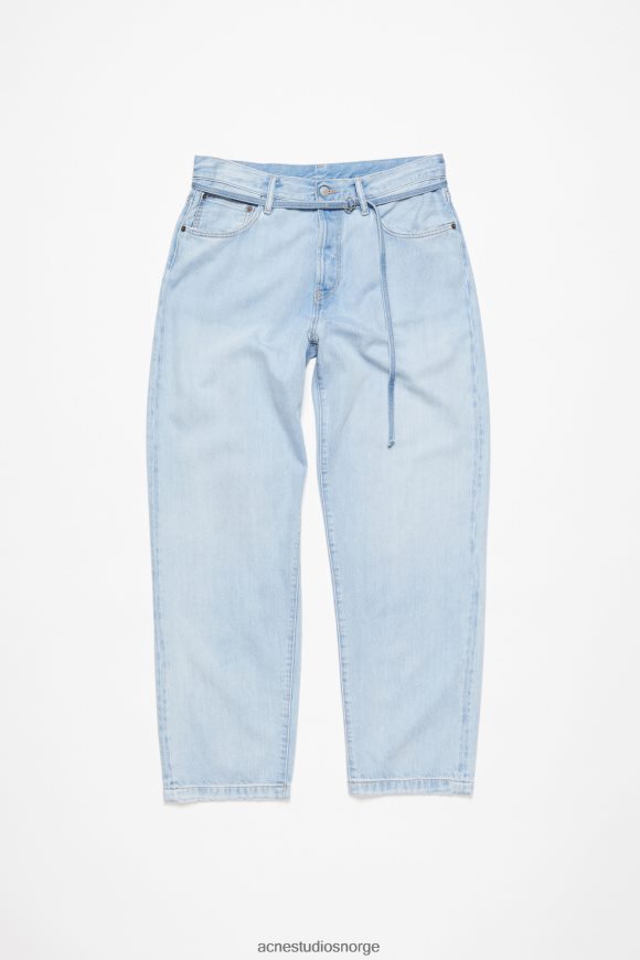 Acne Studios jeans med løs passform - 1991 toj N2PP4F1118 klær lyse blå