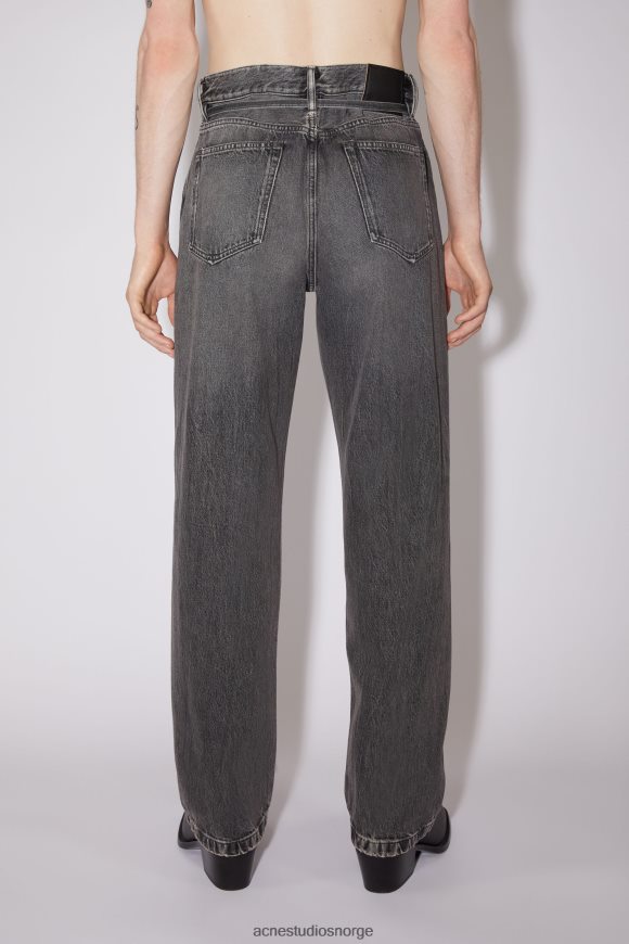 Acne Studios jeans med løs passform - 1991 toj unisex N2PP4F1209 klær svart