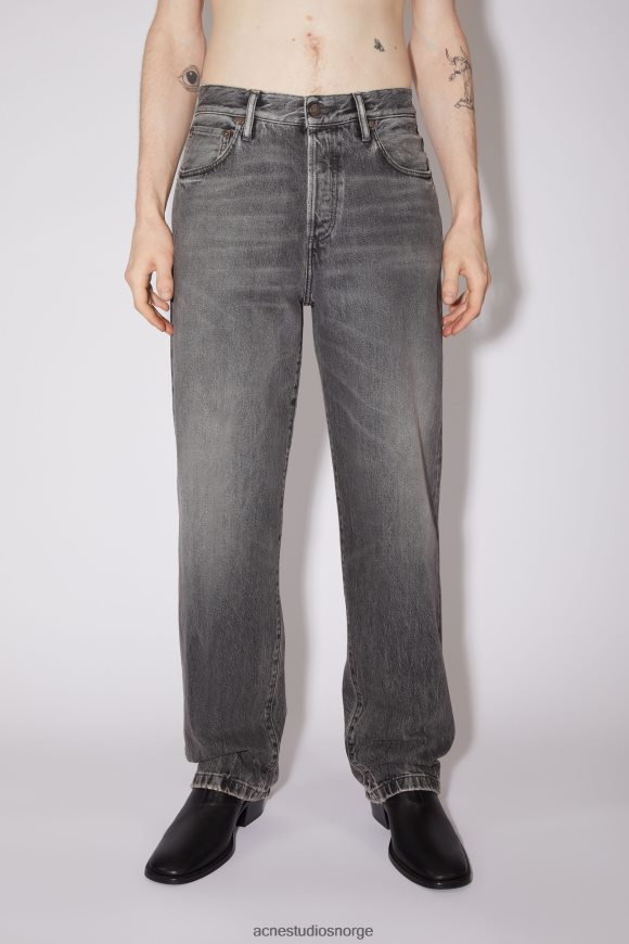 Acne Studios jeans med løs passform - 1991 toj unisex N2PP4F1209 klær svart
