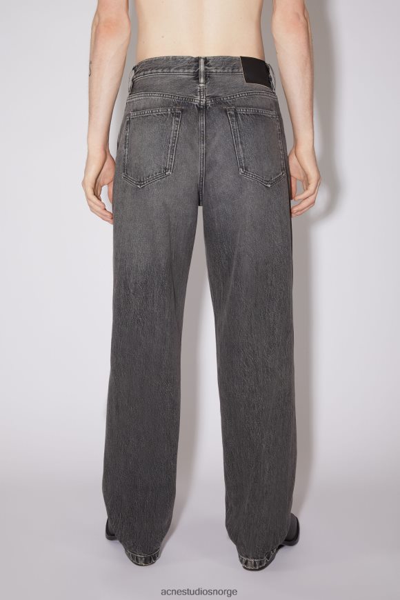 Acne Studios jeans med løs passform - 1991 toj unisex N2PP4F1209 klær svart