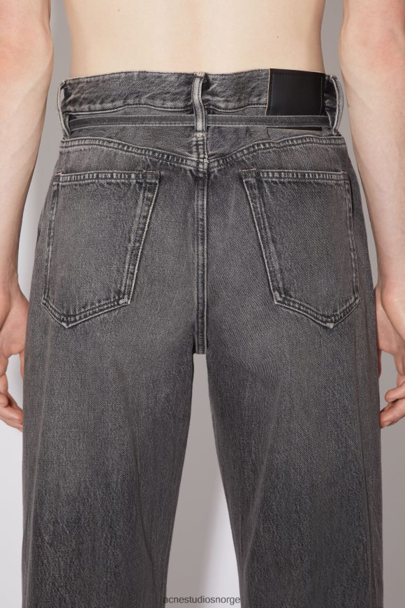 Acne Studios jeans med løs passform - 1991 toj unisex N2PP4F1209 klær svart
