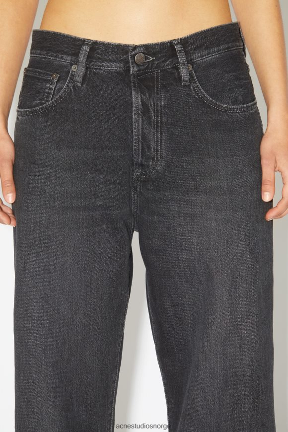 Acne Studios jeans med løs passform - 1991 toj unisex N2PP4F400 klær svart