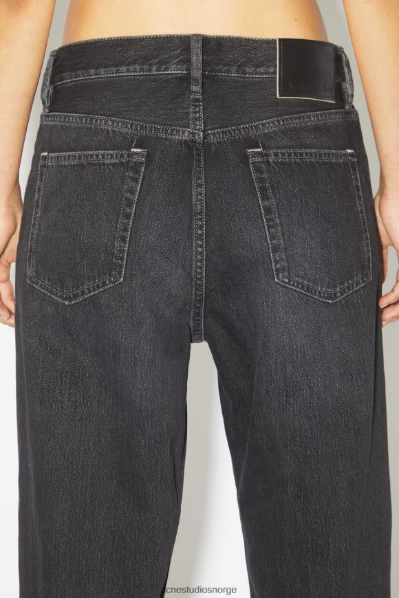 Acne Studios jeans med løs passform - 1991 toj unisex N2PP4F400 klær svart