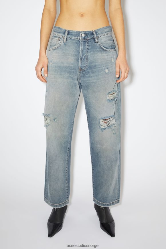 Acne Studios jeans med løs passform - 1991 toj unisex N2PP4F404 klær mellomblå