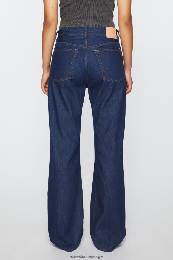 Acne Studios jeans med løs passform - 2021f N2PP4F224 klær indigo blå