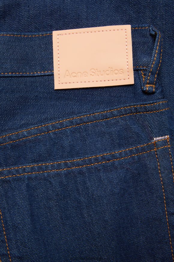 Acne Studios jeans med løs passform - 2021f N2PP4F224 klær indigo blå