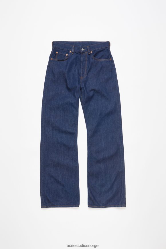 Acne Studios jeans med løs passform - 2021f N2PP4F224 klær indigo blå