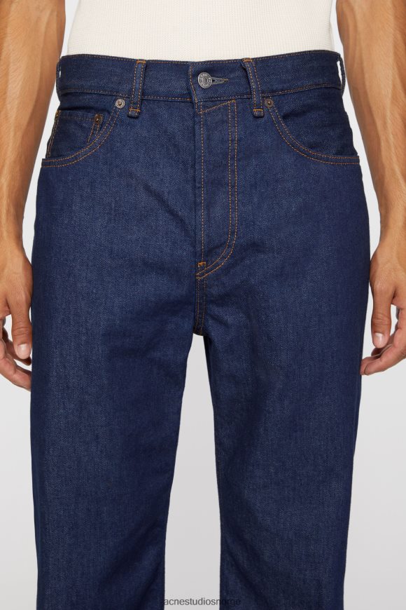 Acne Studios jeans med løs passform - 2021m N2PP4F1121 klær indigo blå