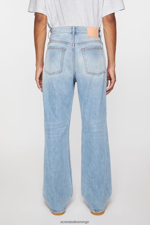 Acne Studios jeans med løs passform - 2021m N2PP4F1122 klær lyse blå