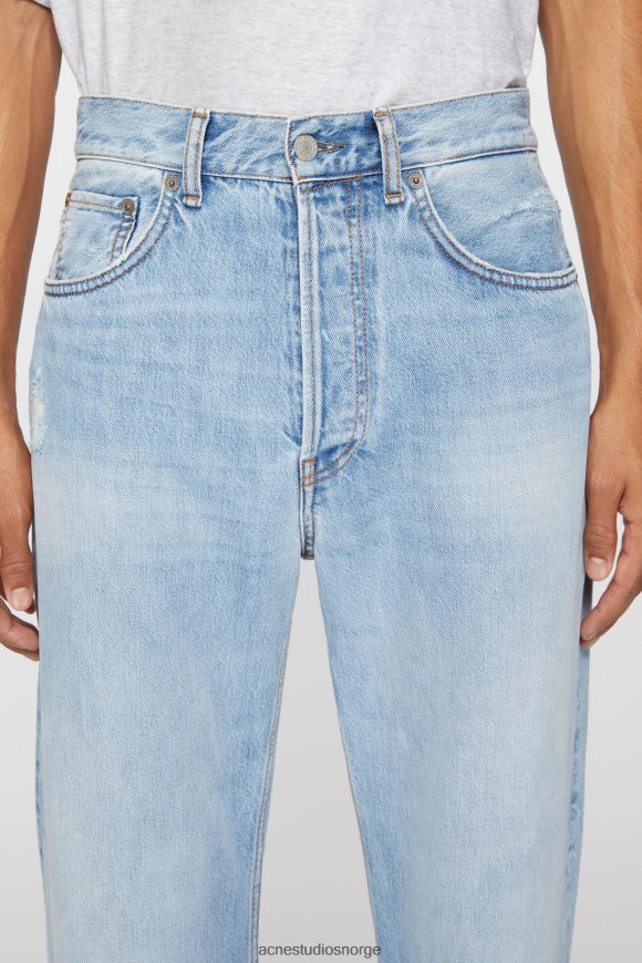 Acne Studios jeans med løs passform - 2021m N2PP4F1122 klær lyse blå