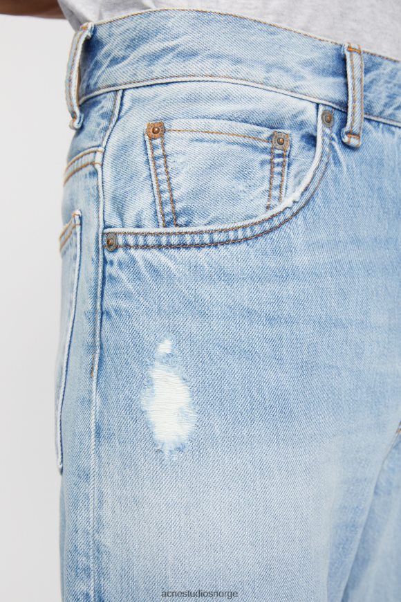 Acne Studios jeans med løs passform - 2021m N2PP4F1122 klær lyse blå