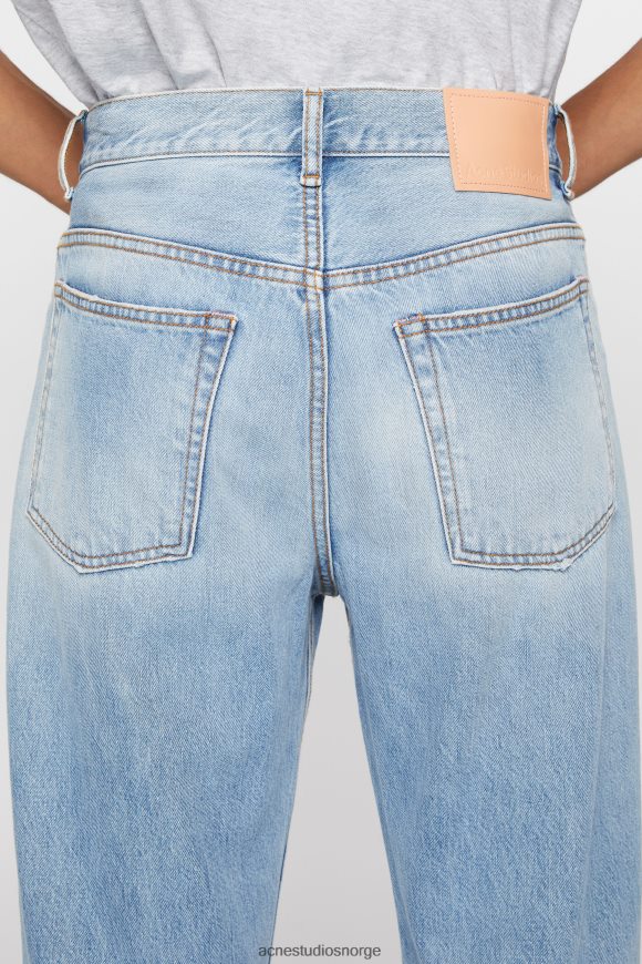 Acne Studios jeans med løs passform - 2021m N2PP4F1122 klær lyse blå