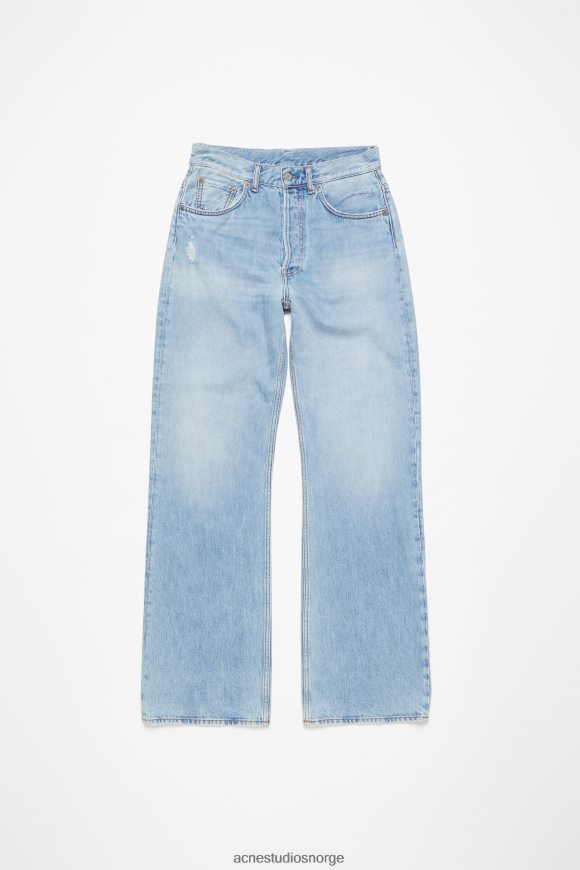 Acne Studios jeans med løs passform - 2021m N2PP4F1122 klær lyse blå