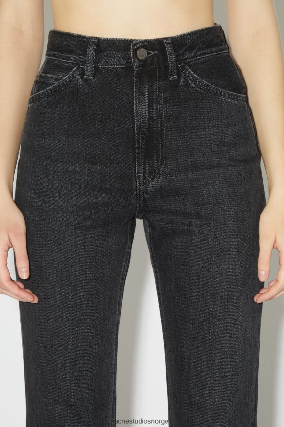Acne Studios jeans med normal passform - 1977 N2PP4F234 klær svart